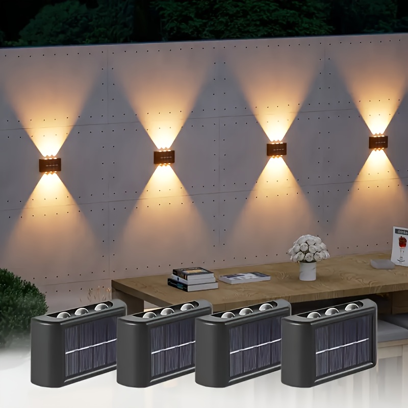 Outdoor Lighting Waterproof - Lampada Solare LED da Esterno Impermeabile,