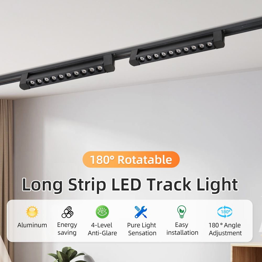 Outdoor Lighting Track - Set completo Spot Led Track Light
