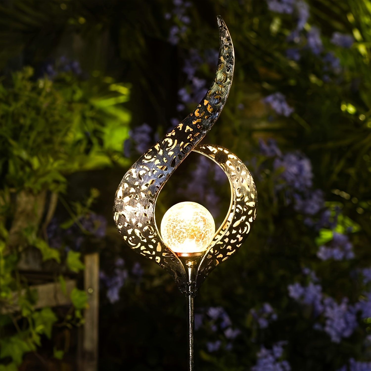 Outdoor Lighting Pathway - Lampada da giardino a energia solare,