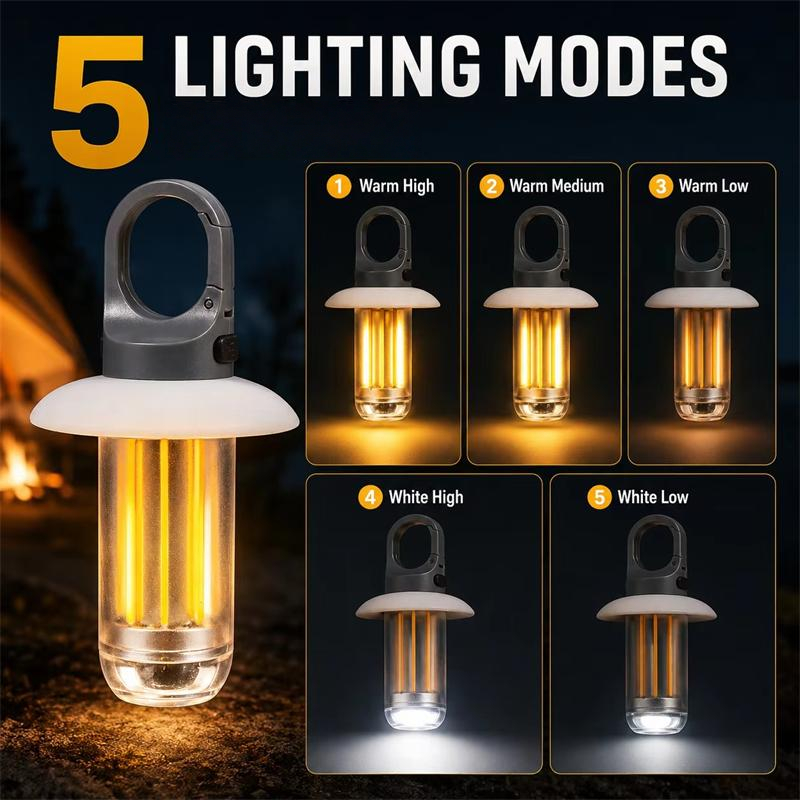 Torcia LED ricaricabile con 5  - Outdoor Lighting Waterproof recensione e prezzo