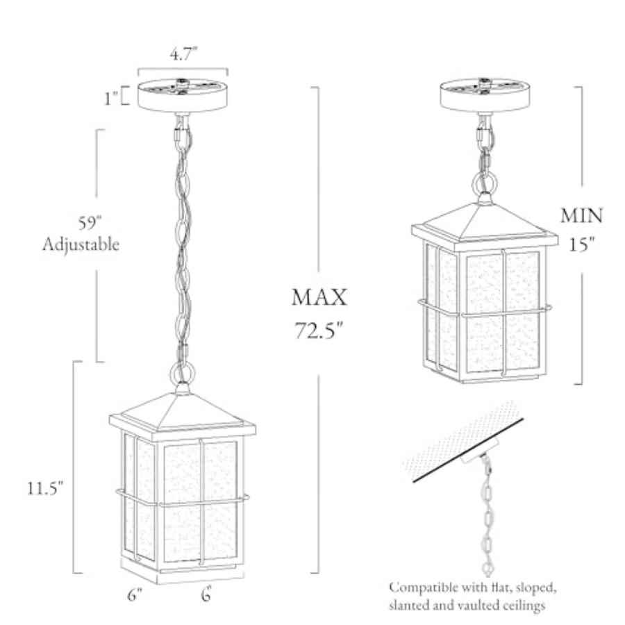 Lampada a Sospensione da Ester - Outdoor Lighting Black recensione e prezzo