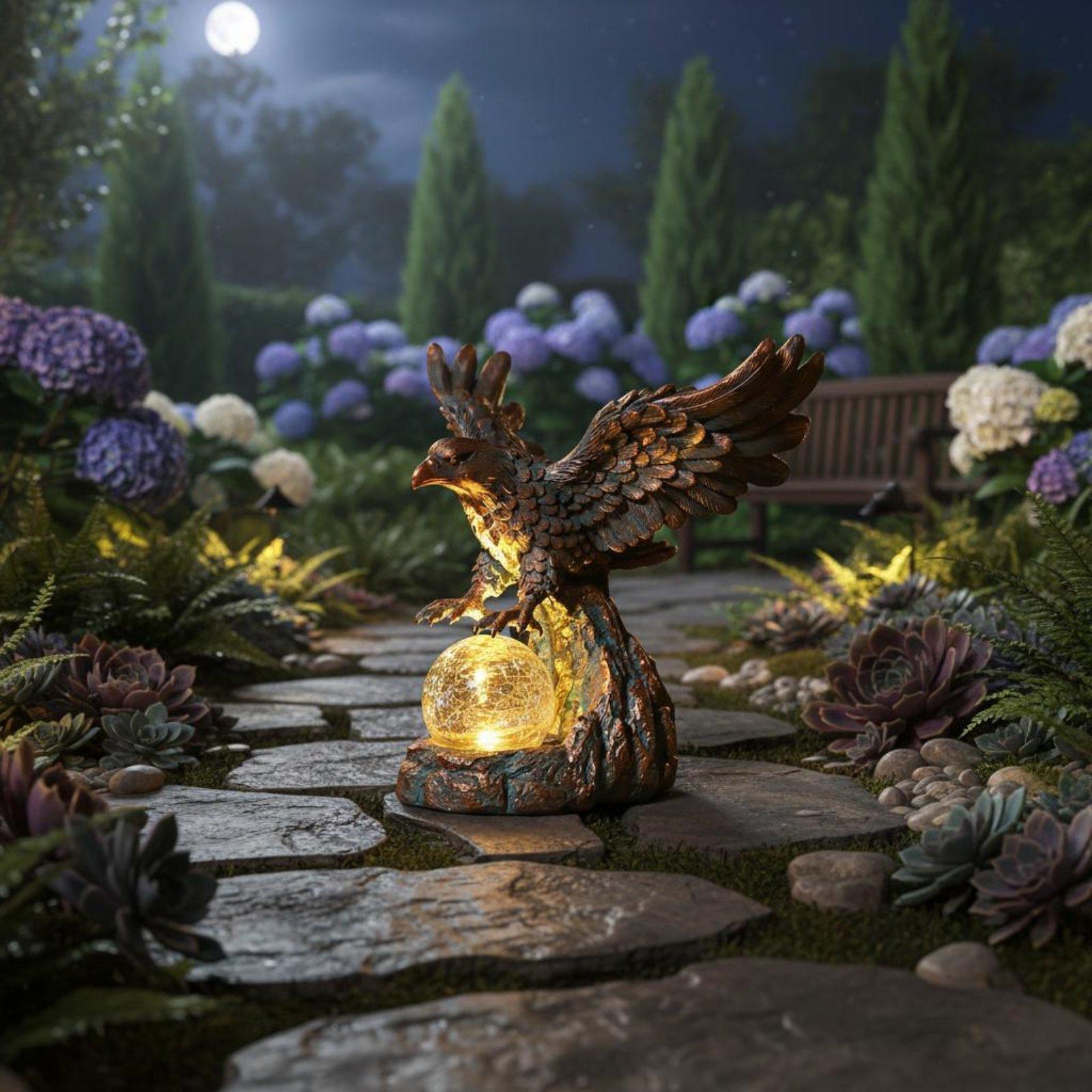 Lampada solare a forma di stat - Outdoor Lighting Pathway recensione e prezzo