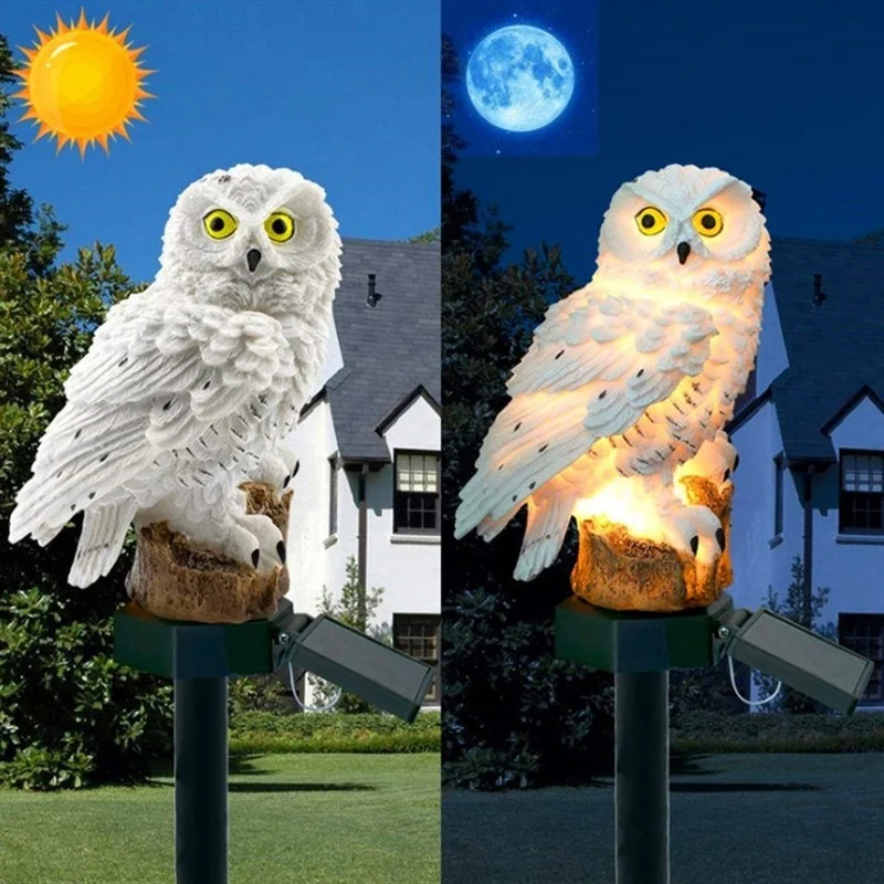 Statua di Gufo Solare con Luce - Outdoor Lighting Effects recensione e prezzo